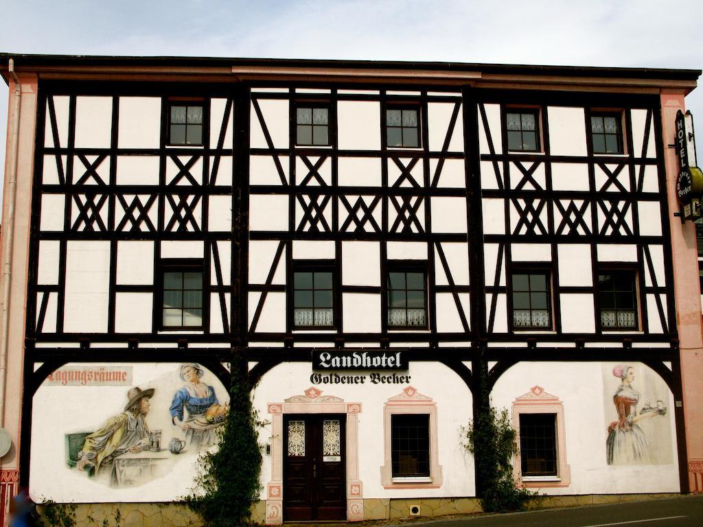 Landhotel Goldener Becher Limbach-Oberfrohna Exterior photo